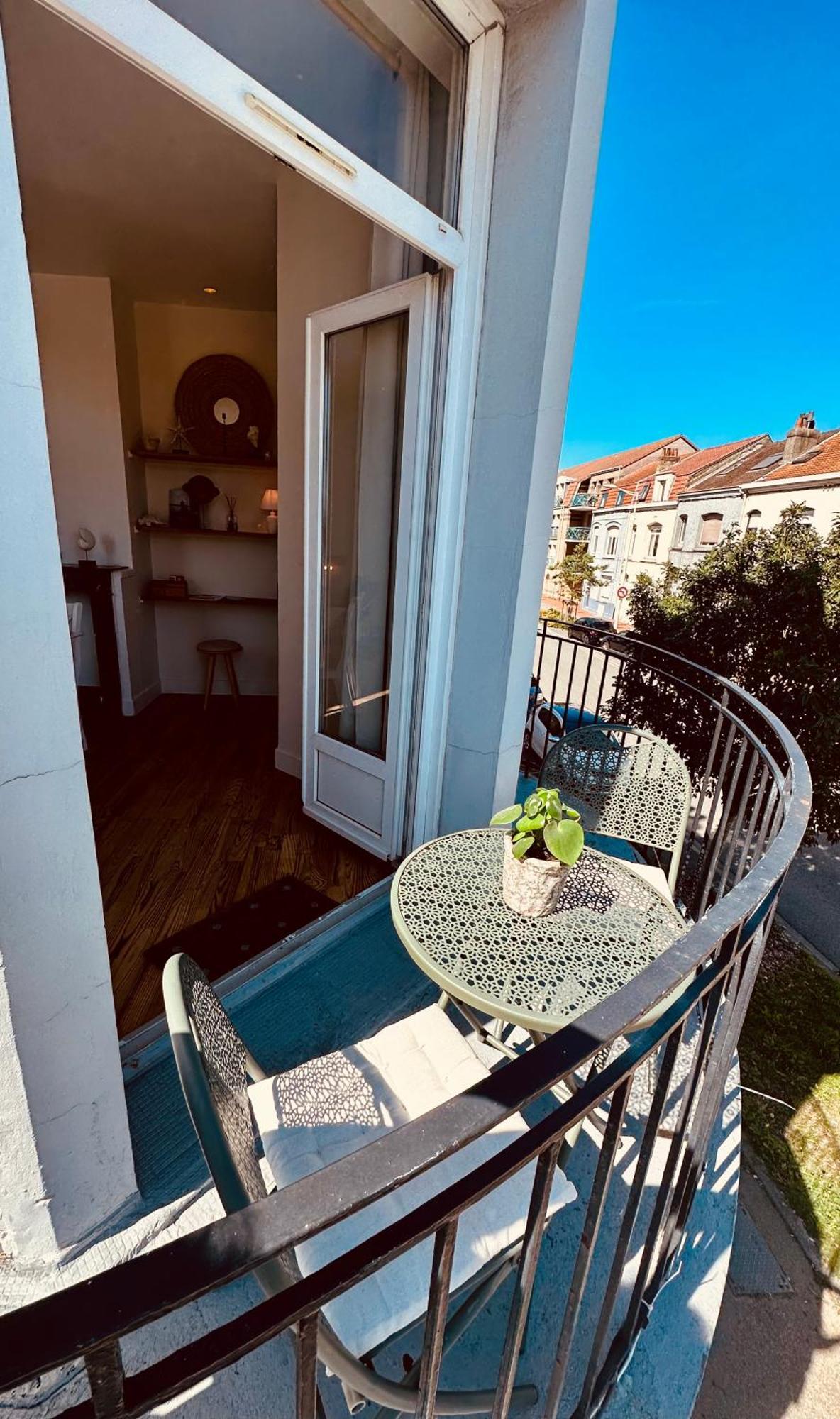 Appartement De Charme Avec Balcon - Le Grand Large Дюнкерк Экстерьер фото